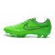 Scarpa da Calcio per Terreni Duri Nike Tiempo Legend V FG Verde Nero