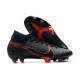 Scarpe Nike Mercurial Superfly VII Elite DF FG Nero Rosso