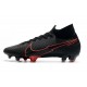 Scarpe Nike Mercurial Superfly VII Elite DF FG Nero Rosso