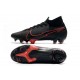 Scarpe Nike Mercurial Superfly VII Elite DF FG Nero Rosso
