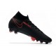 Scarpe Nike Mercurial Superfly VII Elite DF FG Nero Rosso
