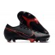 Nuovo Scarpe Nike Mercurial Vapor 13 Elite FG Nero Rosso