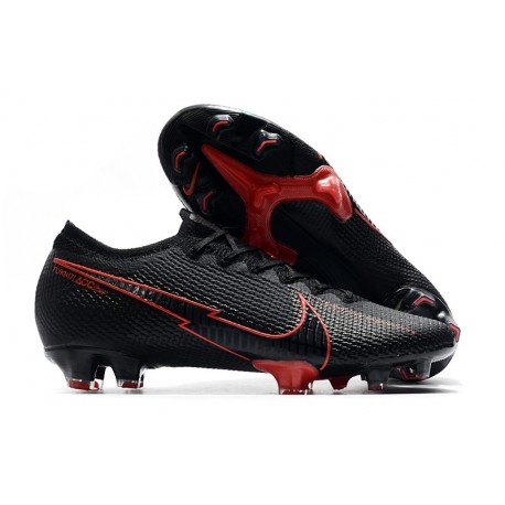 Nuovo Scarpe Nike Mercurial Vapor 13 Elite FG Nero Rosso