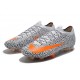 Nuovo Nike Mercurial Vapor 13 CR7 Elite FG Bianco Arancione Total Nero