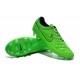 Scarpa da Calcio per Terreni Duri Nike Tiempo Legend V FG Verde Nero
