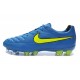Scarpa da Calcio per Terreni Duri Nike Tiempo Legend V FG Blu Giallo