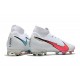 Scarpe Nike Mercurial Superfly VII Elite DF FG Bianco Rosso