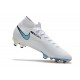 Scarpe Nike Mercurial Superfly VII Elite DF FG Bianco Rosso