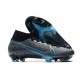 Scarpe Nike Mercurial Superfly VII Elite DF FG Nero Blu