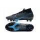Scarpe Nike Mercurial Superfly VII Elite DF FG Nero Blu