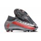 Scarpe Nike Mercurial Superfly VII Elite DF FG Grigio Bomber Nero