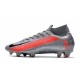 Scarpe Nike Mercurial Superfly VII Elite DF FG Grigio Bomber Nero