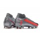 Scarpe Nike Mercurial Superfly VII Elite DF FG Grigio Bomber Nero