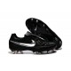 Scarpa da Calcio per Terreni Duri Nike Tiempo Legend V FG Nero Metallico