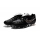 Scarpa da Calcio per Terreni Duri Nike Tiempo Legend V FG Nero Metallico