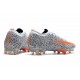 Nike Mercurial Vapor 13 Elite AG-PRO CR7 Bianco Arancione Total Nero