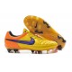 Nike Scarpe Calcio Tiempo Legend 5 FG Canguro Arancio Giallo Viola