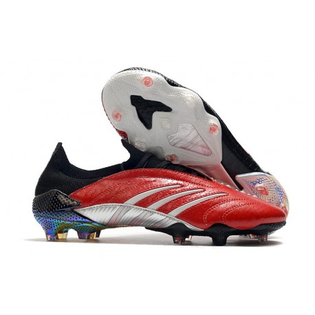 Scarpa Adidas Predator Archive FG - Rosso Argento Nero