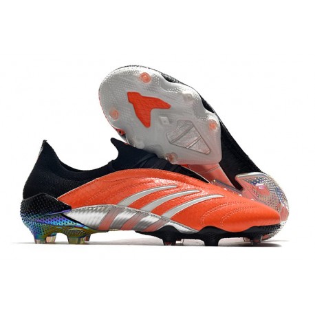 Scarpa Adidas Predator Archive FG - Arancione Argento Nero