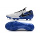 Nike Tiempo Legend 8 Elite FG ACC Scarpe Bianco Blu Nero