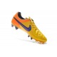 Nike Scarpe Calcio Tiempo Legend 5 FG Canguro Arancio Giallo Viola
