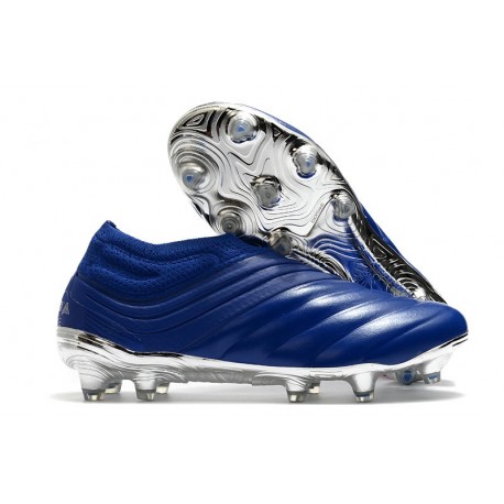 Scarpa adidas Copa 20+ FG da Uomo -Blu Team Royal Argento Metallico