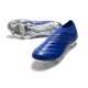 Scarpa adidas Copa 20+ FG da Uomo -Blu Team Royal Argento Metallico