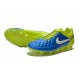 Nike Scarpe Calcio Tiempo Legend 5 FG Canguro Blu Volt Bianco
