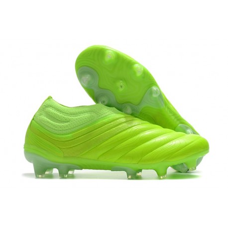Scarpa adidas Copa 20+ FG da Uomo - Verde Signal Bianco