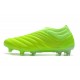 Scarpa adidas Copa 20+ FG da Uomo - Verde Signal Bianco