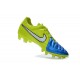 Nike Scarpe Calcio Tiempo Legend 5 FG Canguro Blu Volt Bianco