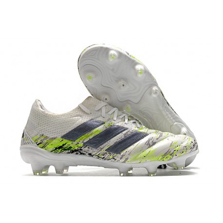adidas Scarpe da Calcio Copa 20.1 FG Bianco Nero Core Verde Signal