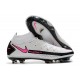 Scarpe calcio Nike Phantom GT Elite DF FG Bianco Rosa Blast Nero