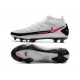 Scarpe calcio Nike Phantom GT Elite DF FG Bianco Rosa Blast Nero