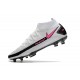 Scarpe calcio Nike Phantom GT Elite DF FG Bianco Rosa Blast Nero