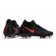 Scarpe calcio Nike Phantom GT Elite DF FG Nero Rosso Cile Grigio Scuro