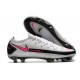 Scarpe Nike Phantom GT Elite FG Uomo - Bianco Rosa Blast Nero