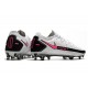 Scarpe Nike Phantom GT Elite FG Uomo - Bianco Rosa Blast Nero