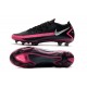 Scarpe Nike Phantom GT Elite FG Uomo - Nero Argento Rosa Blast