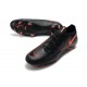 Scarpe Nike Phantom GT Elite FG Uomo - Nero Rosso Cile Grigio Scuro