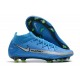 Scarpe calcio Nike Phantom GT Elite DF FG Blu Argent