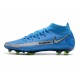 Scarpe calcio Nike Phantom GT Elite DF FG Blu Argent