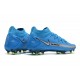 Scarpe calcio Nike Phantom GT Elite DF FG Blu Argent