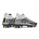 Nike Phantom GT Scorpion Elite DF FG Platino Argento Metallico Nero