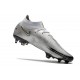Nike Phantom GT Scorpion Elite DF FG Platino Argento Metallico Nero