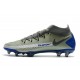 Scarpe calcio Nike Phantom GT Elite DF FG Argento Blu Nero