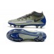 Scarpe calcio Nike Phantom GT Elite DF FG Argento Blu Nero
