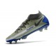 Scarpe calcio Nike Phantom GT Elite DF FG Argento Blu Nero