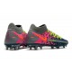 Scarpe calcio Nike Phantom GT Elite DF FG Blu Gris Rosa