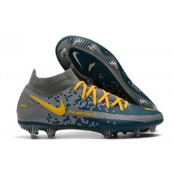 Nike Nuovo Phantom GT Elite Dynamic Fit FG Grigio Marina Giallo